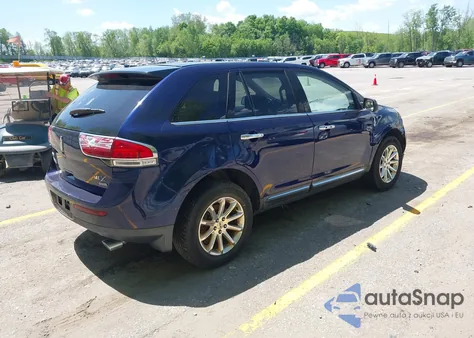 2011 Lincoln Mkx from USA, damaged, VIN 2LMDJ8JKXBBJ25103